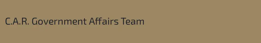 C.A.R. Government Affairs Team